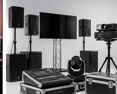 event av equipment on rent