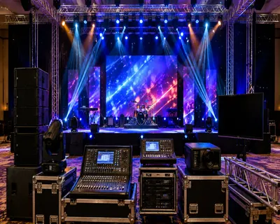 event production equipment on rent